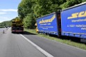 LKW in Boeschung A 3 Rich Frankfurt Hoehe Roesrath Lohmar P017